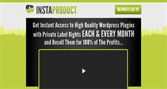 Desktop Screenshot of insta-product.com