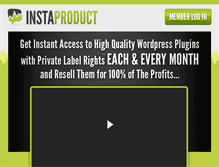 Tablet Screenshot of insta-product.com